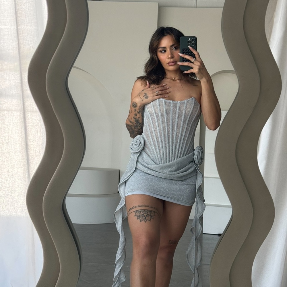 Heiress sparkle mini dress